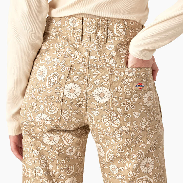 Trendy Dickies Floral Pants - From Work to Weekend Style