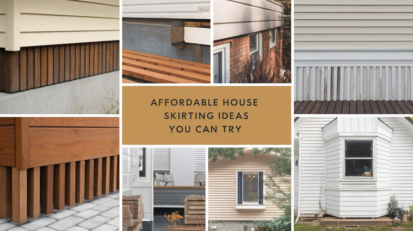 DIY House Skirt Ideas That Boost Curb Appeal Today