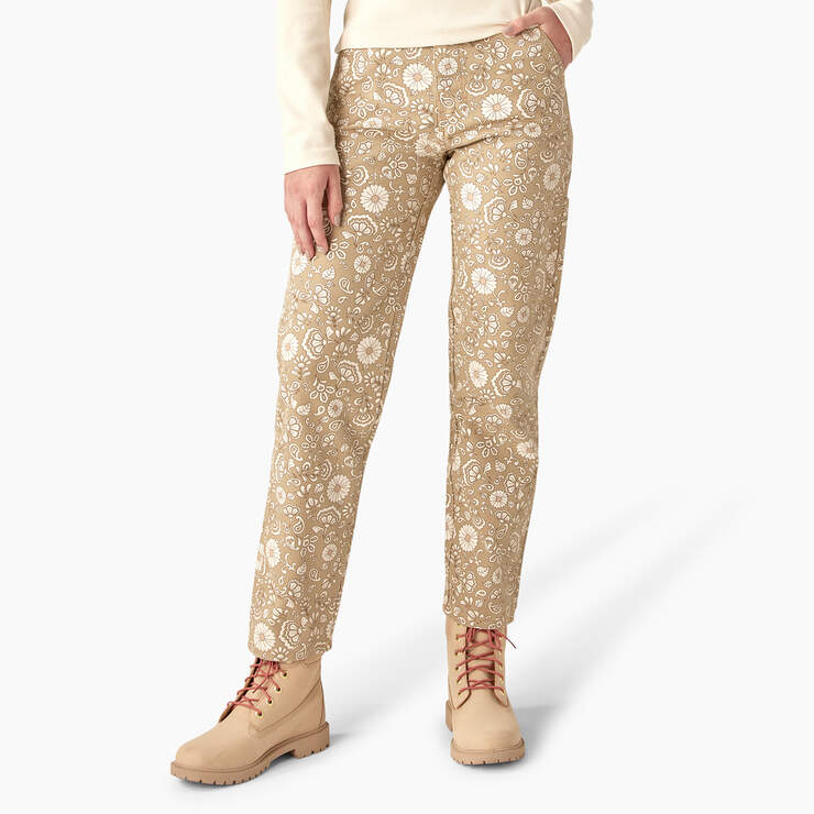 Trendy Dickies Floral Pants - From Work to Weekend Style