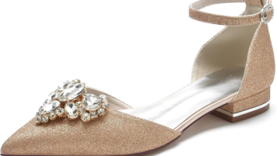 Best Bedazzled Wedding Flats 2025: Comfort Meets Glamour