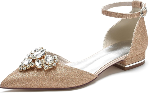 Best Bedazzled Wedding Flats 2025: Comfort Meets Glamour