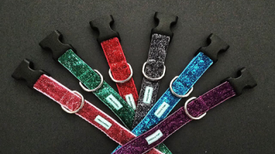 Sparkle Fashion Pet Gear - Bling Collars for Dogs Sale