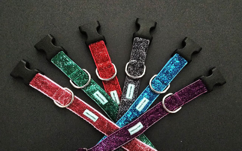 Sparkle Fashion Pet Gear - Bling Collars for Dogs Sale