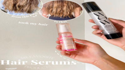 Silk Shine Hair Serum for Frizz Control and Deep Conditioning
