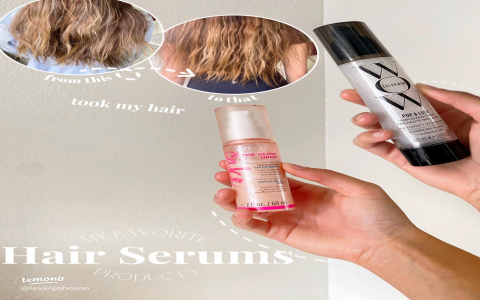 Silk Shine Hair Serum for Frizz Control and Deep Conditioning