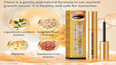 Golden Secrets Lash Serum: Fuller, Longer Lashes Fast