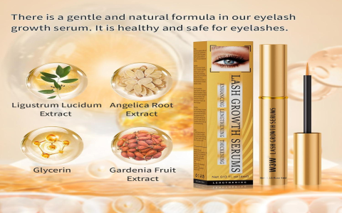 Golden Secrets Lash Serum: Fuller, Longer Lashes Fast