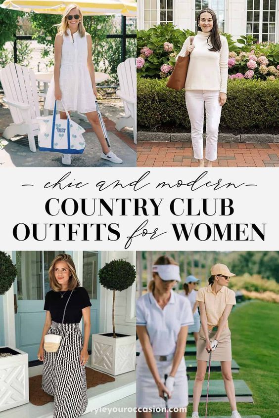 Country Club Outfit Inspo: 15 Chic Looks That Turn Heads
