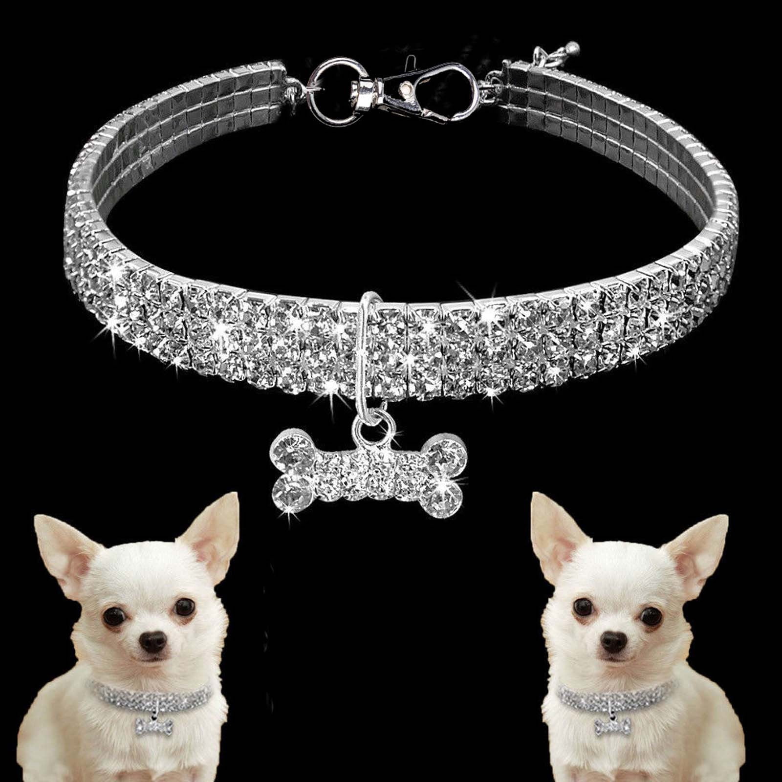 Sparkle Fashion Pet Gear - Bling Collars for Dogs Sale