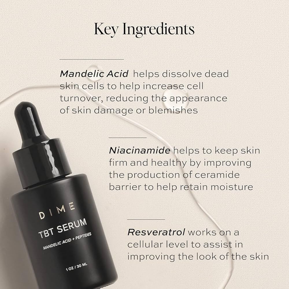 Dime TBT Serum: Reveal Youthful, Radiant Skin Fast
