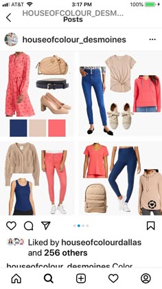 Personal Styling House of Colour Spring Clothes Guide