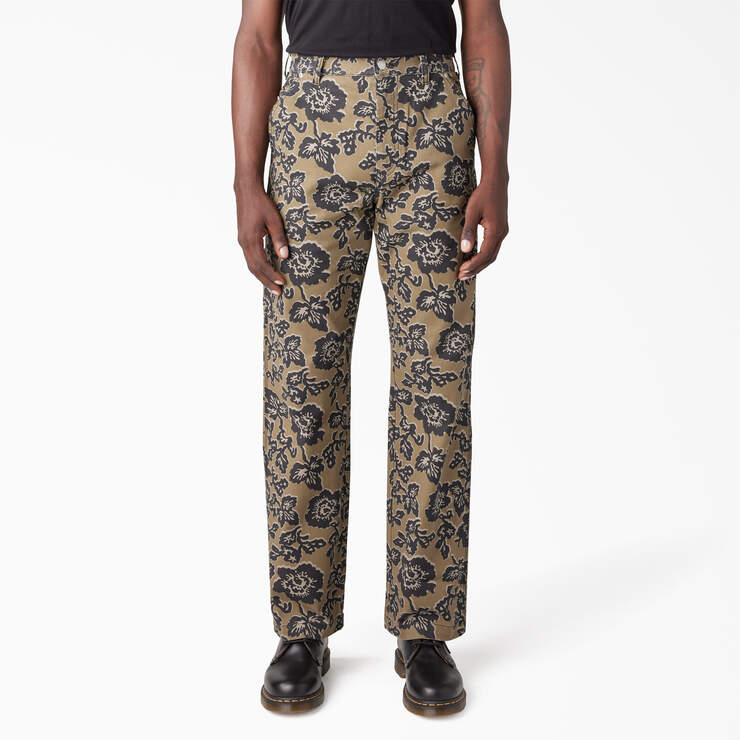 Trendy Dickies Floral Pants - From Work to Weekend Style