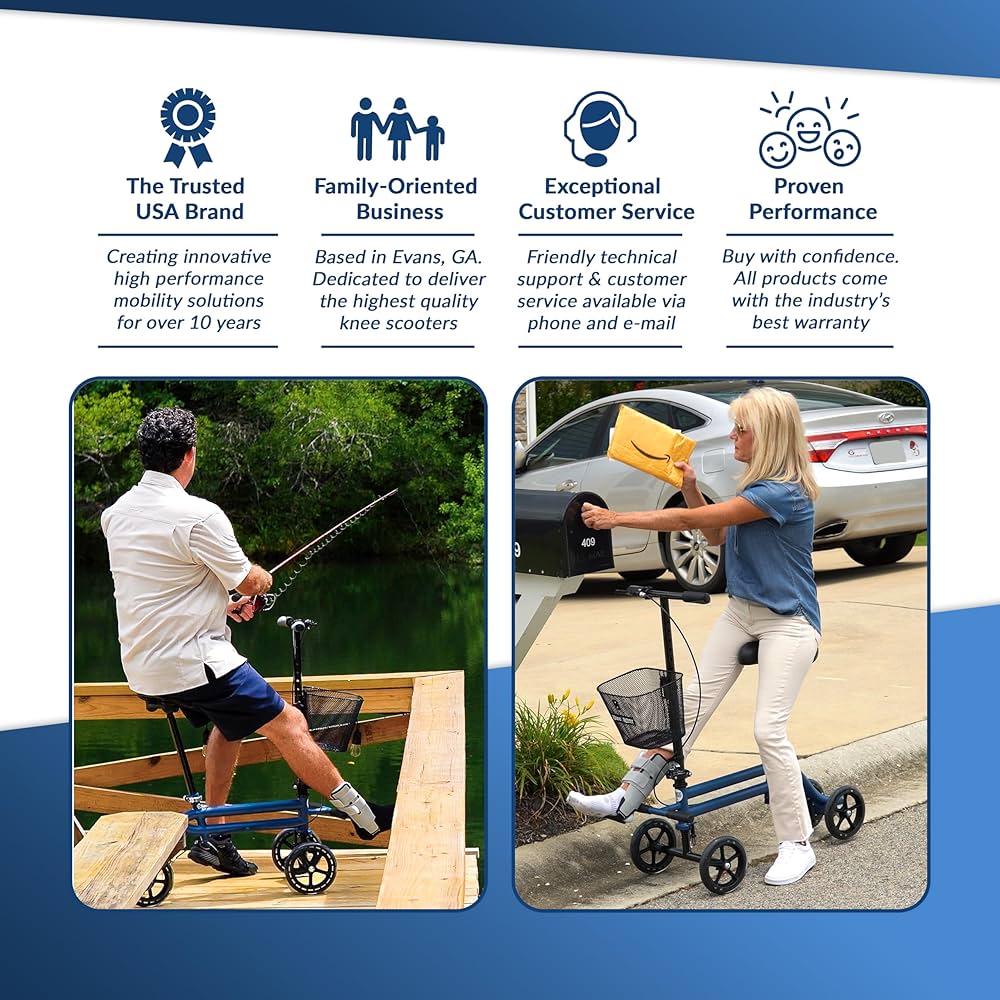 Best Seated Knee Walker 2025 - Knee Scooter Reviews