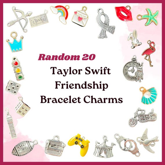 Taylor Swift Charms for Bracelets - Cute & Affordable!