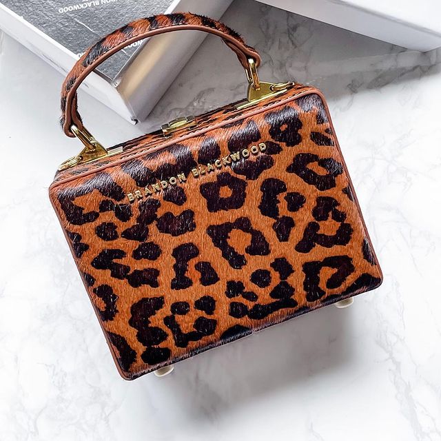 This Brandon Blackwood Leopard Bag is Selling Out Fast
