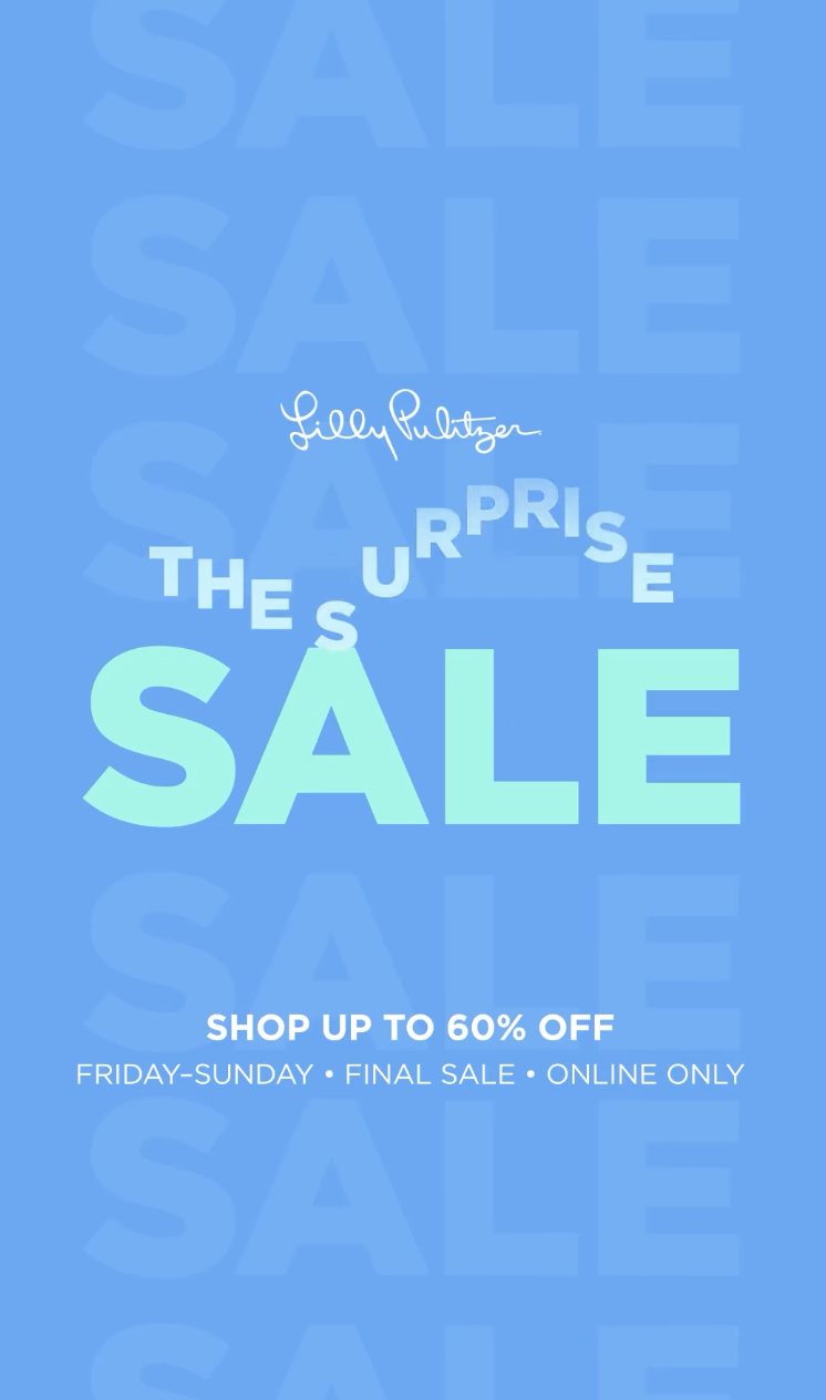 Lilly Pulitzer Surprise Sale: Limited Time 70% Off!