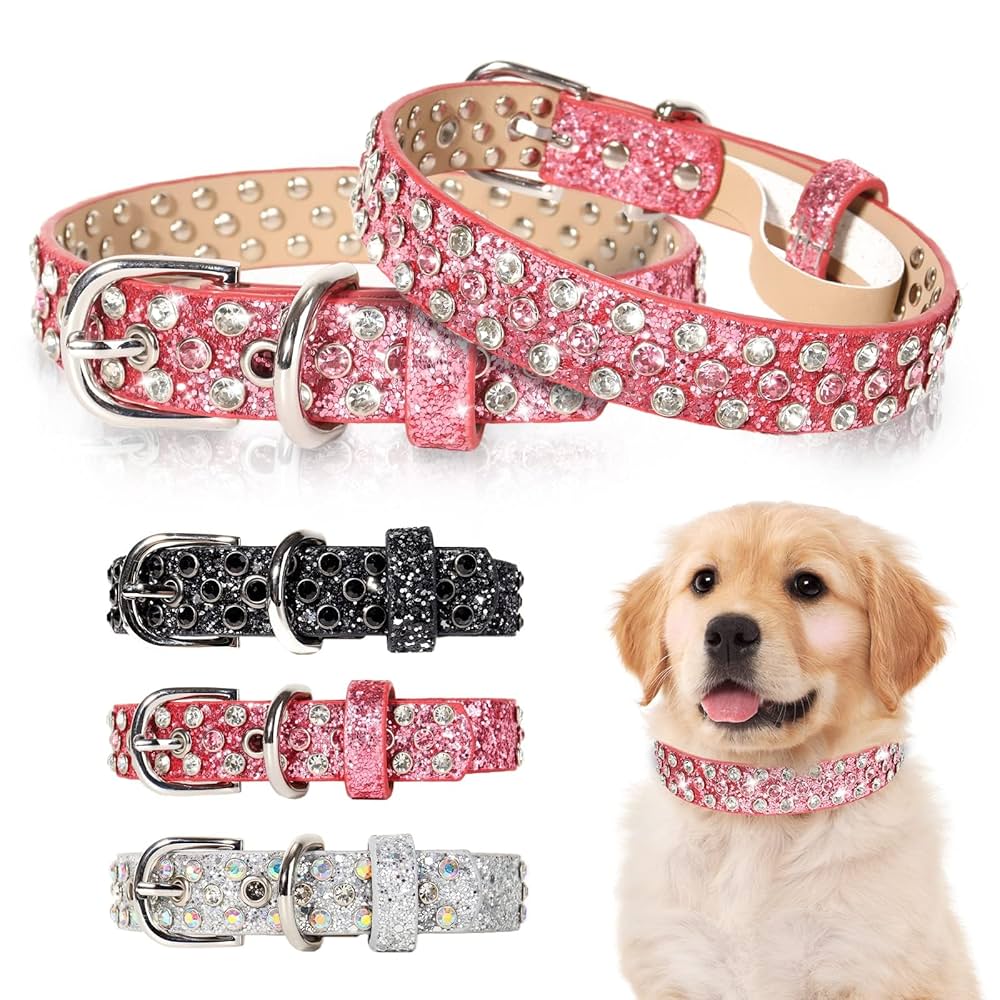 Sparkle Fashion Pet Gear - Bling Collars for Dogs Sale