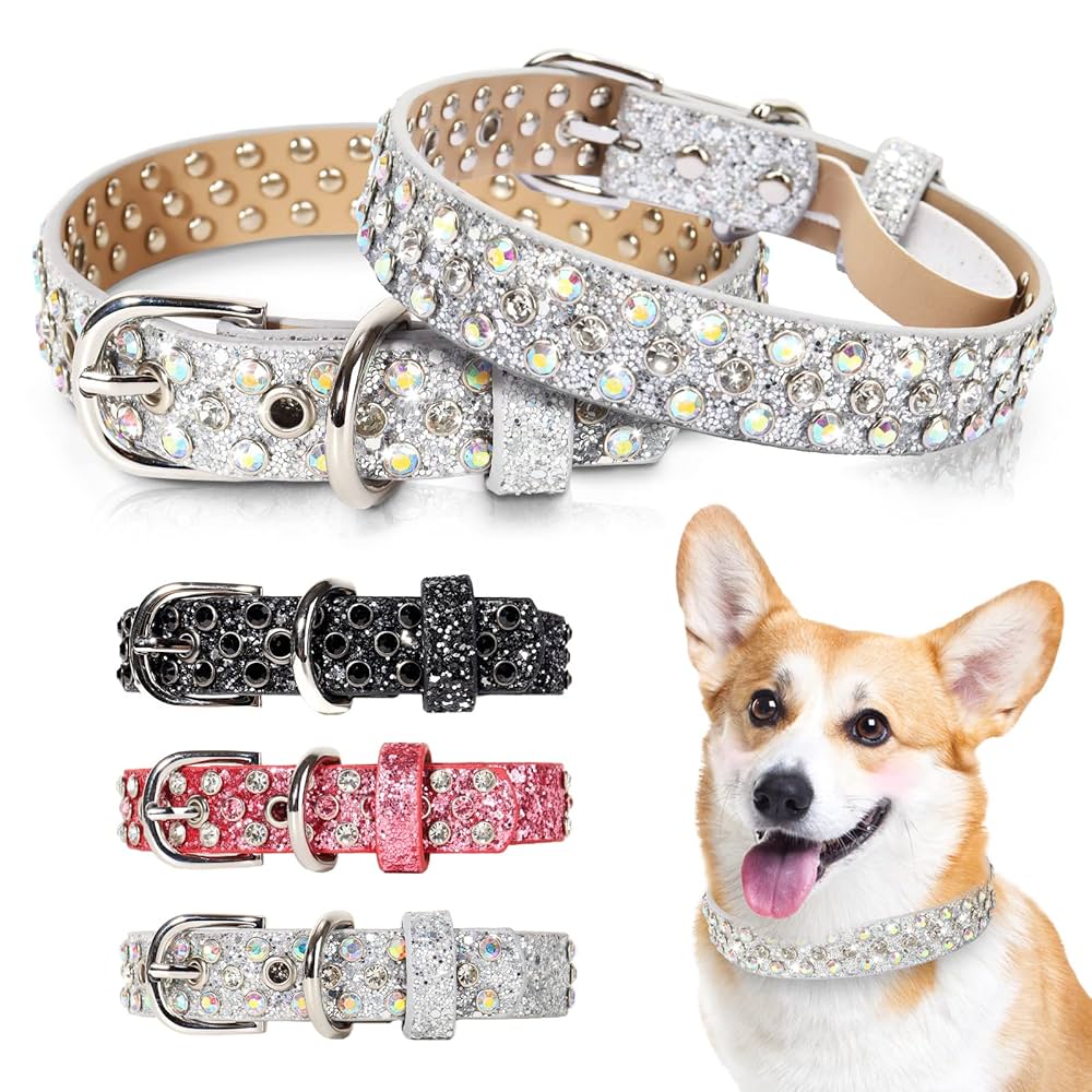 Stunning Bling Bling Collars for Dogs - Sparkle & Style!