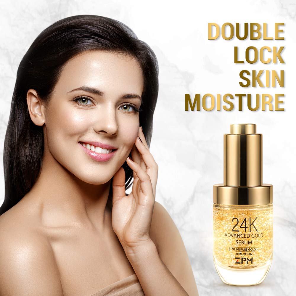 Best Anti-Aging 24k Serum for Glowing Luxury Skin