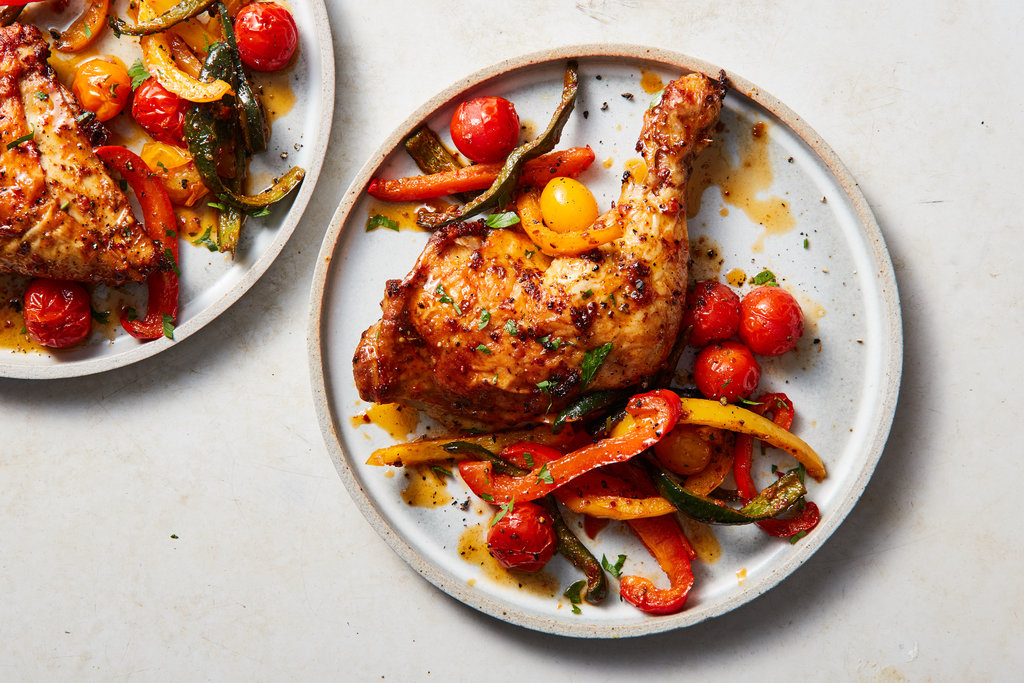 Easy Sheet Pan Paprika Chicken with Tomatoes & Parmesan: A Flavorful One-Pan Wonder You’ll Love