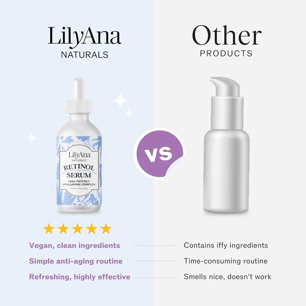 Lilyana Naturals Retinol Serum: Ultimate Glow Booster Now