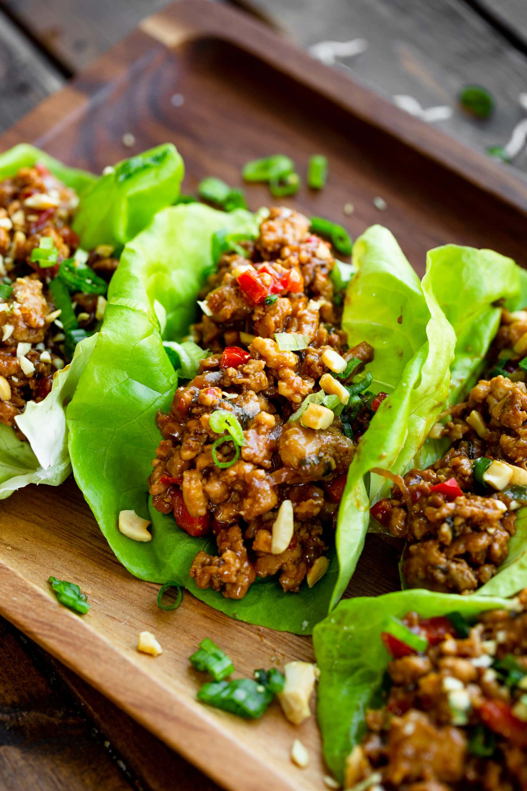 Delicious Thai Lettuce Wraps with Ground Turkey Recipe