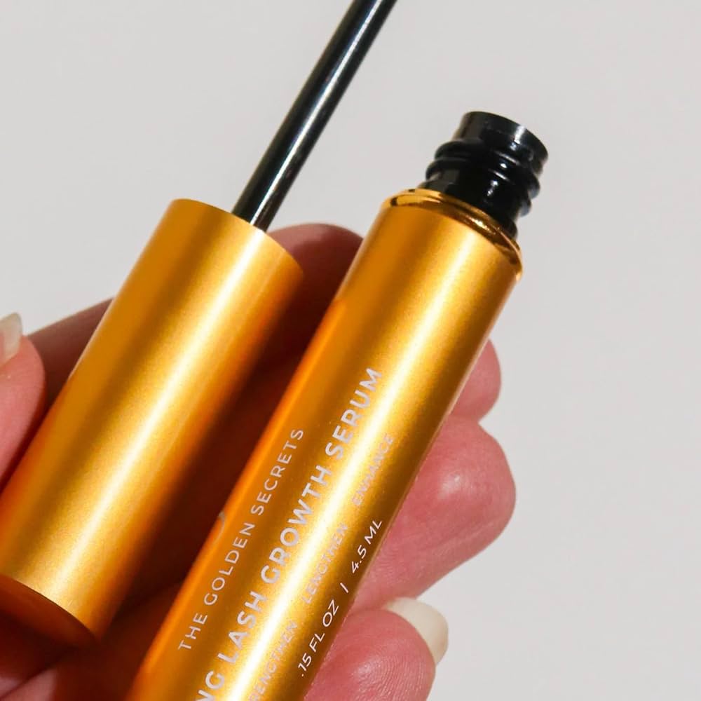 Golden Secrets Lash Serum: Fuller, Longer Lashes Fast