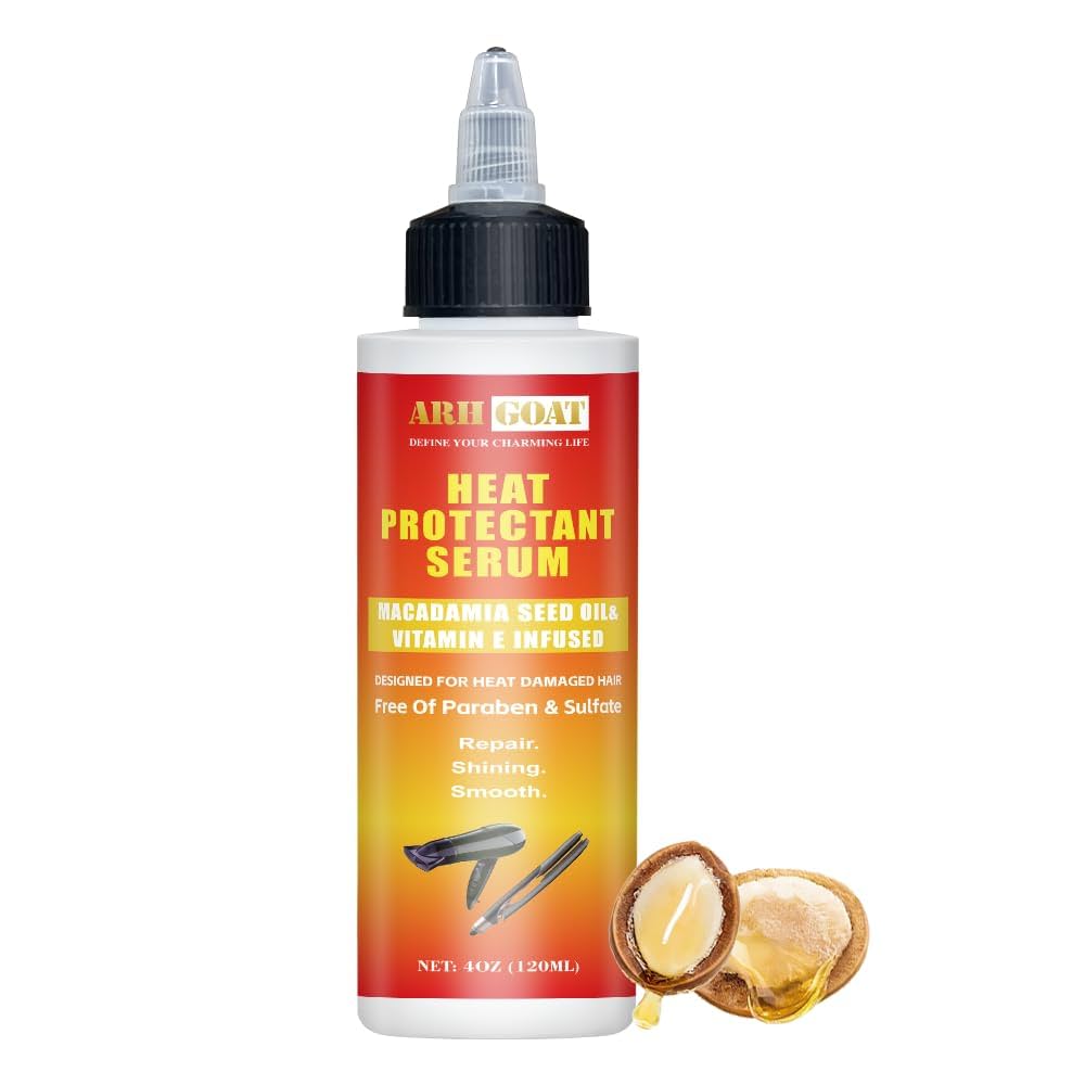 Best Heat Protect Serum for Hair: Shine & Damage Defense