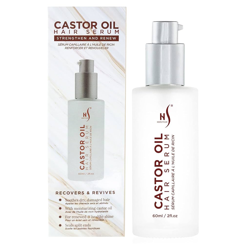Castor Oil Hair Growth Serum: 5X Faster Growth in 30 Days