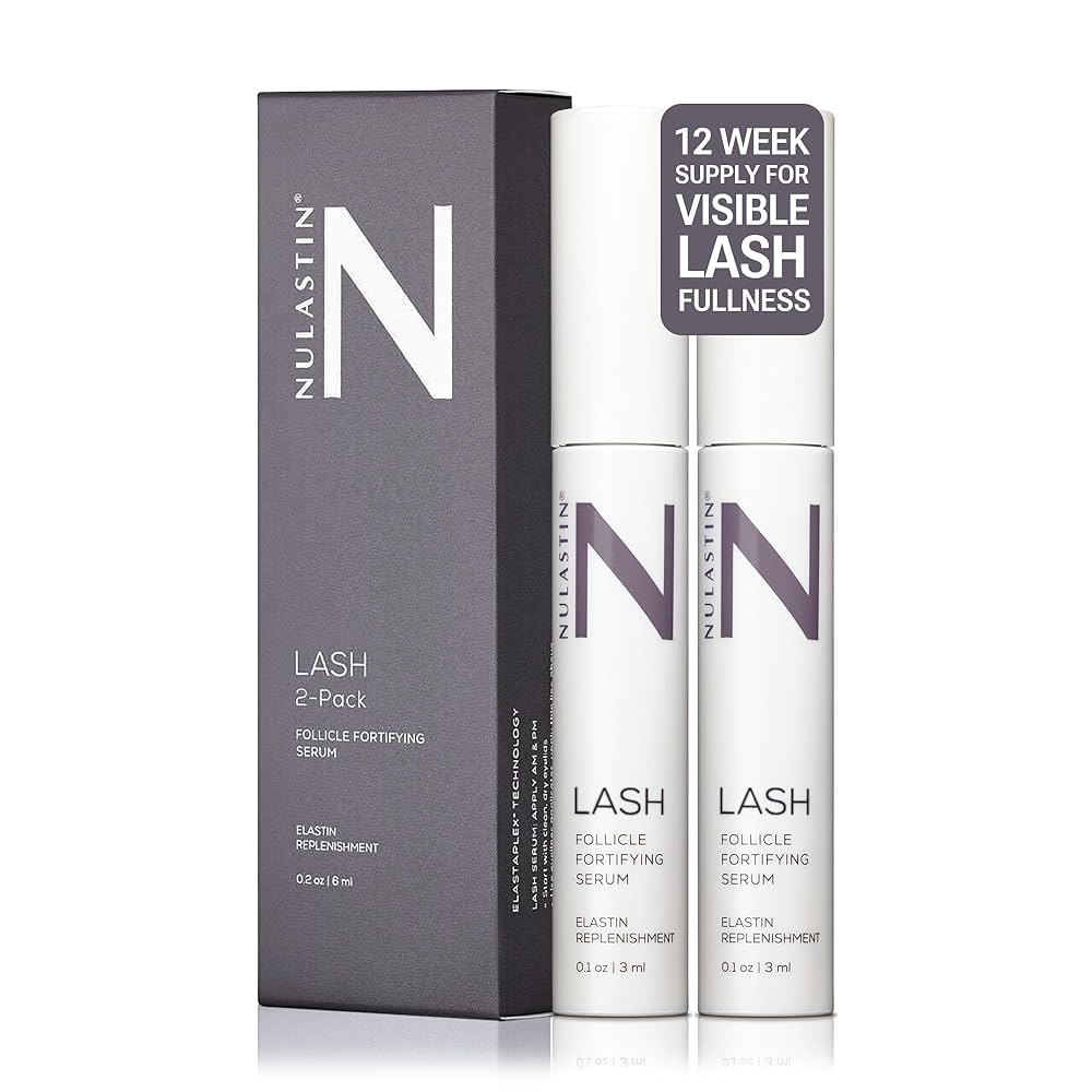 Nulastin Lash Serum for Fuller Lashes & Eyelash Growth Boost