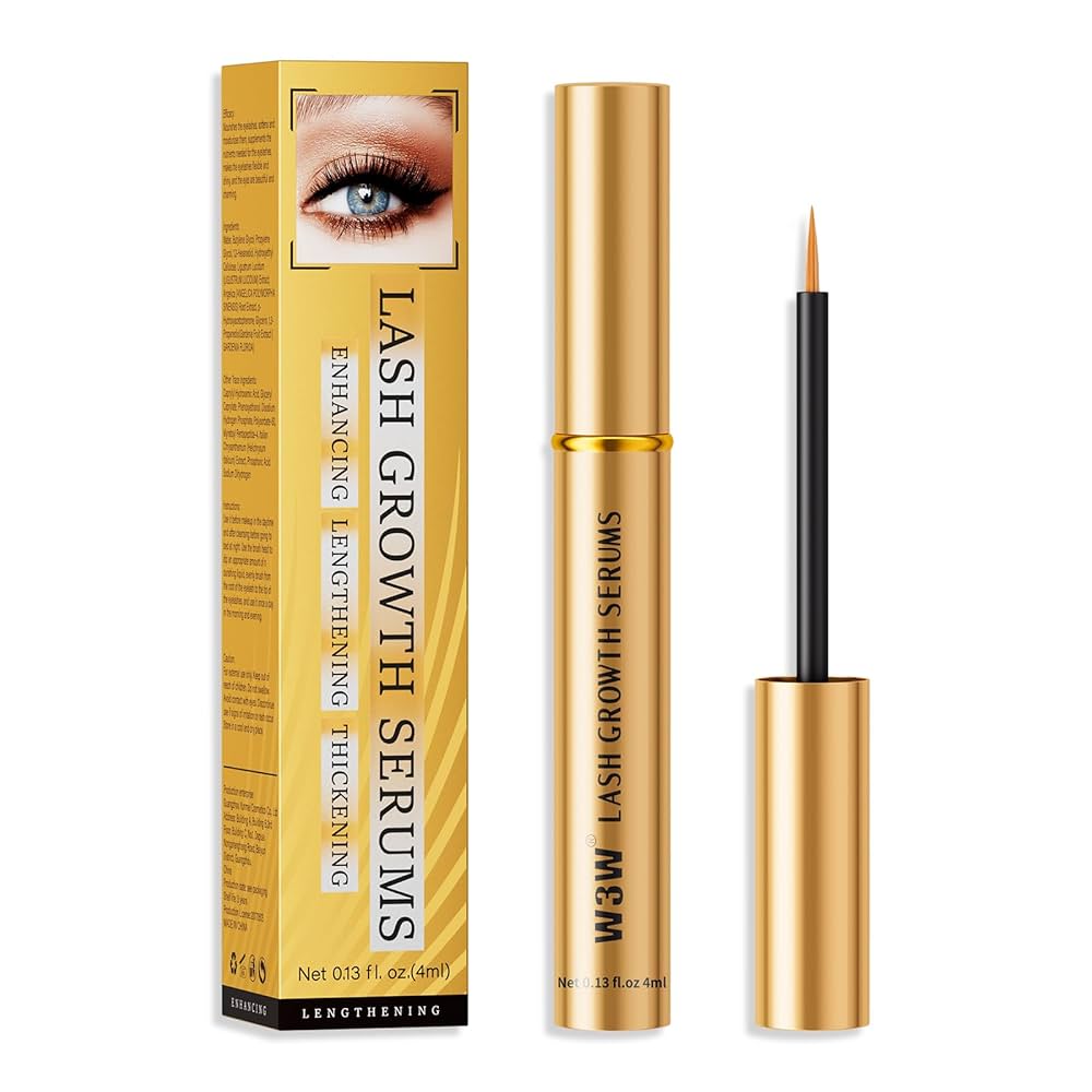 Gold Eyelash Serum: Boost Your Lashes with Luxury Care