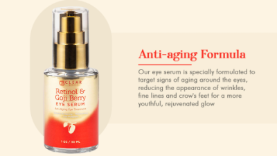 Clean Beauty Brightening Eye Serum: Glow Instantly Now