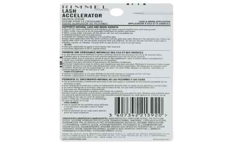 Rimmel Lash Accelerator Serum for Fuller Brows & Lashes