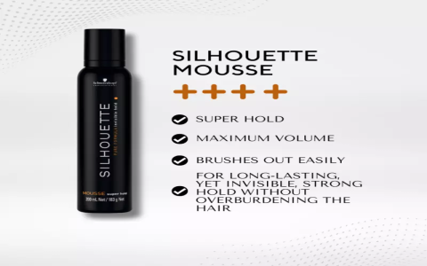 Silhouette Hair Spray for Long-Lasting Hold and Volume Boost