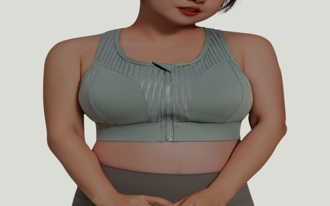Open Front Sports Bra with Front Closure & High Impact Support for Active Women