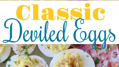 Better Homes and Gardens Deviled Egg Recipe with Classic Mayonnaise and Paprika Twist