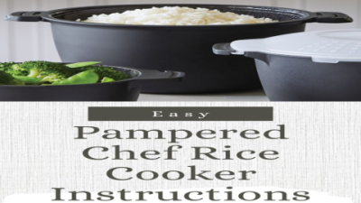 Black Decker Rice Cooker Instructions 3 Cup – Easy Guide