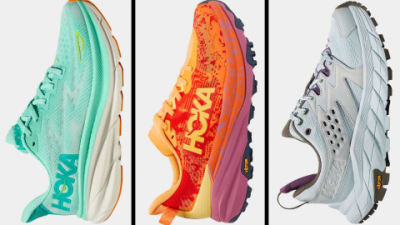 dick's hoka clifton 9: Lightweight comfort, best for runners