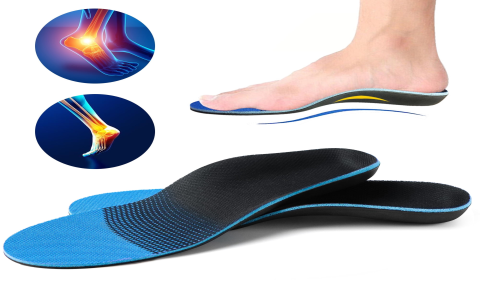 Stick on Arch Support for Foot Pain Relief: Cushioning Insoles That Work