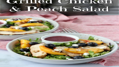Grilled Coconut Chicken with Snap Pea Salad: Fresh & Flavorful!