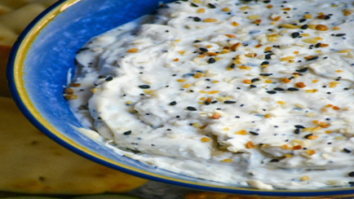 Creamy Everything Bagel Dip with Cream Cheese Recipe