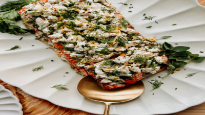 Horseradish Crusted Salmon Recipe: Easy Oven Baked Fish with Herb Crust