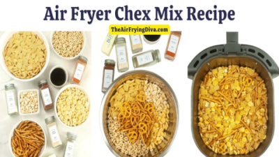 Make Perfect Chex Mix in Your Air Fryer – Quick & Easy!