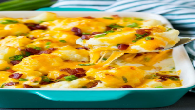 Easy Cauliflower and Green Bean Casserole Recipe to Try Now