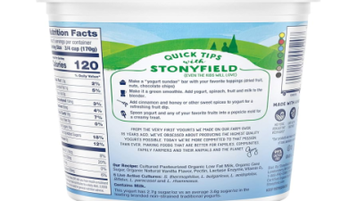 Why Stonyfield Vanilla Bean Greek Yogurt Is a Must-Try Snack