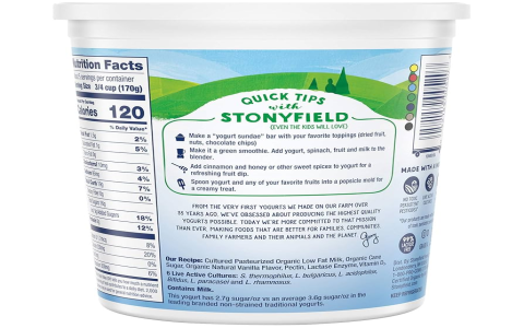 Why Stonyfield Vanilla Bean Greek Yogurt Is a Must-Try Snack