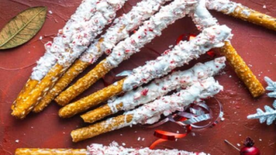 How to Make Delicious Chocolate Dipped Peppermint Sticks