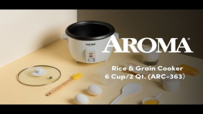 Aroma Rice and Grain Cooker Manual: Easy Step-By-Step Guide