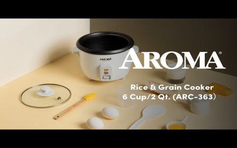 Aroma Rice and Grain Cooker Manual: Easy Step-By-Step Guide