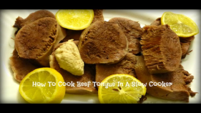Perfectly Tender Cow Tongue: Slow Cooker Cooking Made Easy